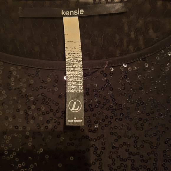 Kensie black sequin dress - Picture 4 of 4